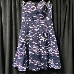 H&M Strapless Dress Sz 10